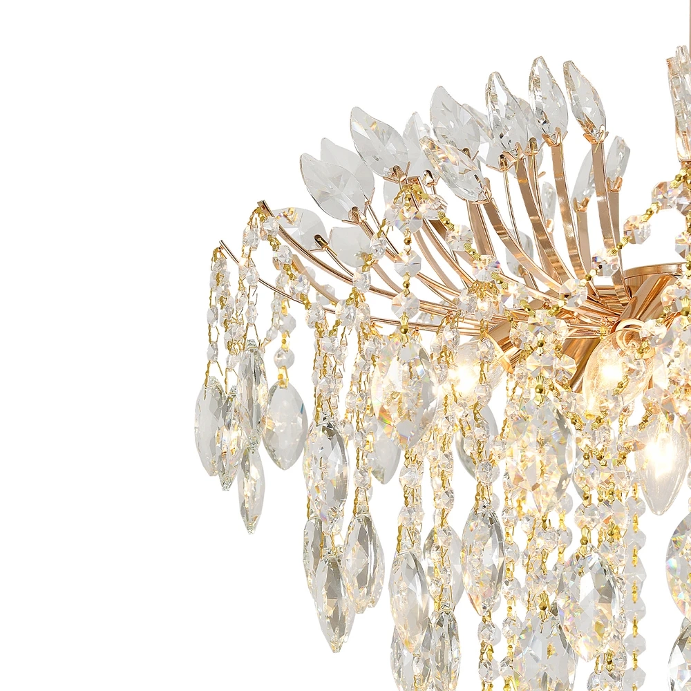 Люстра на штанге Escada DIMOSARI 2104/8P Gold