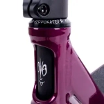 Самокат трюковой Tech Team Provokator 47  purple-black 1/4 фиолетовый/черный