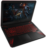 15.6" Ноутбук ASUS TUF Gaming FX504GE (1920x1080, Intel Core i5-8300H, RAM 8ГБ, SSD 128ГБ, Nvidia GeForce GTX 1050 Ti, Windows 10 Home)