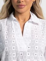 Блуза Ветерок (белая) Б15556-16М LT Collection