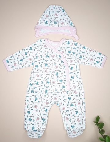 Комплект Морские друзья (розовый)