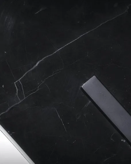 Торшер Chop 210 см черный