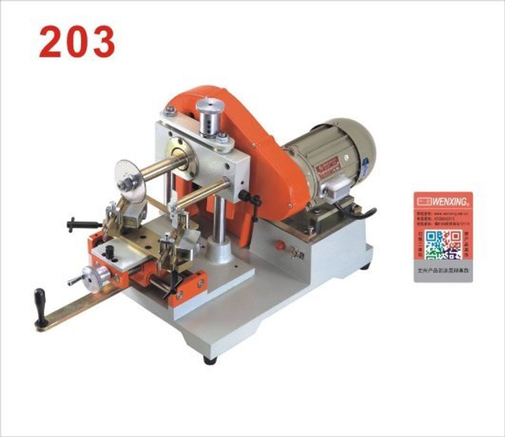 Станок WENXING 203 предназначен для изготовления ригельных ключей 13582