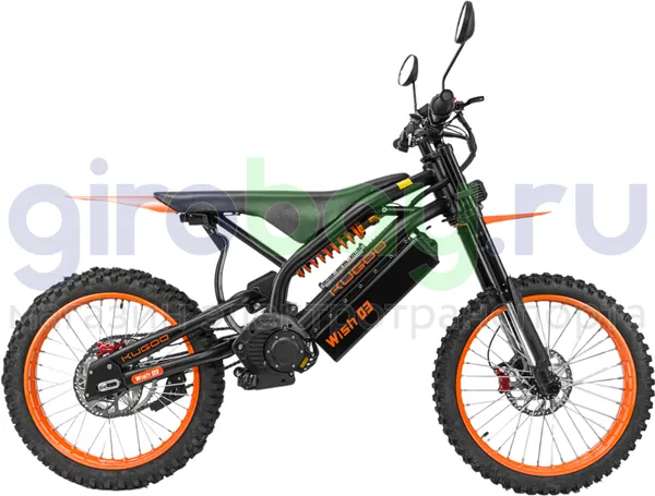 Электропитбайк KUGOO WISH 03 2000W (60V/27Ah) фото №4