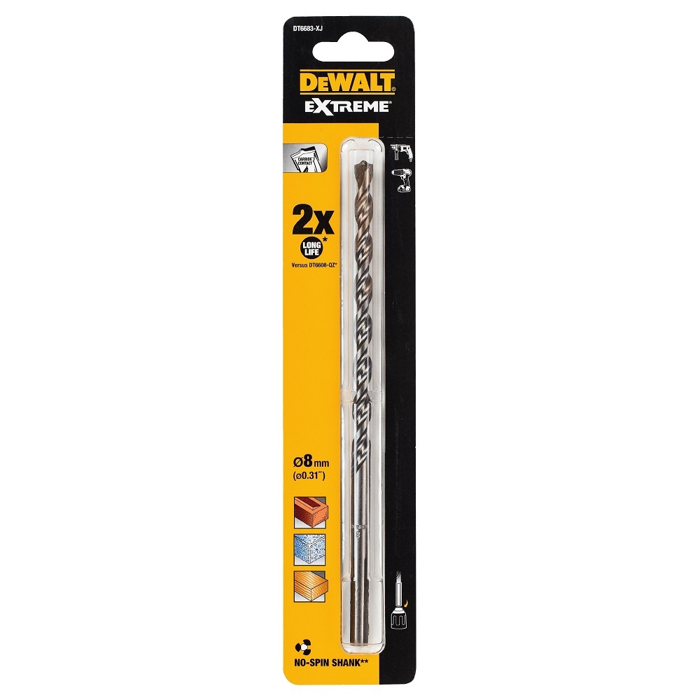 Сверло DEWALT Extreme 8*200 мм по бетону   DT 6683