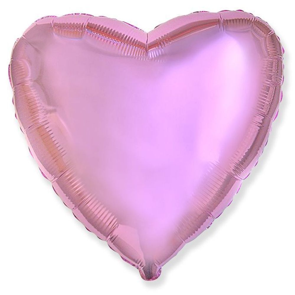 Сердце 32&quot; Розовый нежный / Light Pink Fm