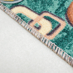 Коврик 40*60см Люксор Люкс Принт, ворс 3мм, зеленый (ассорти)