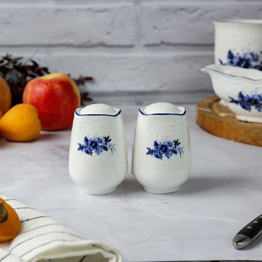 Набор для специй "Соль+Перец",коллекция "Blue Flower" P.L. Proff Cuisine