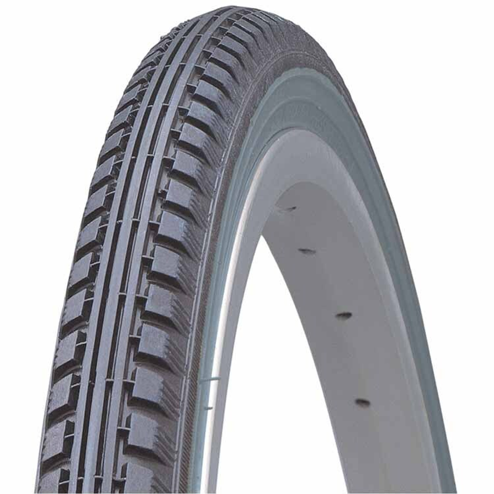 Покрышка KENDA K-143  24х1-3/8", чёрная.  для инвалидных колясок
