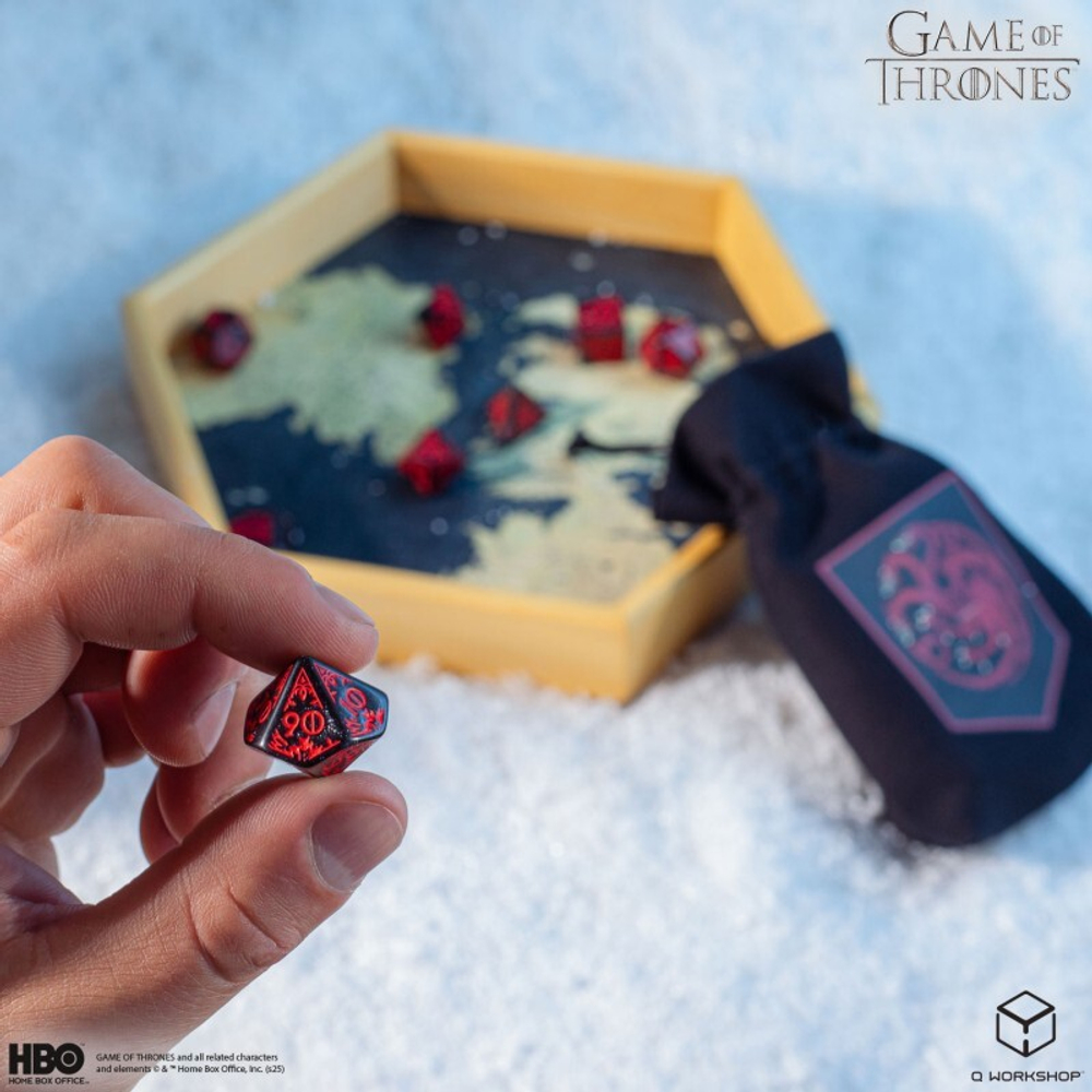 Game of Thrones. Targaryen Dice Set