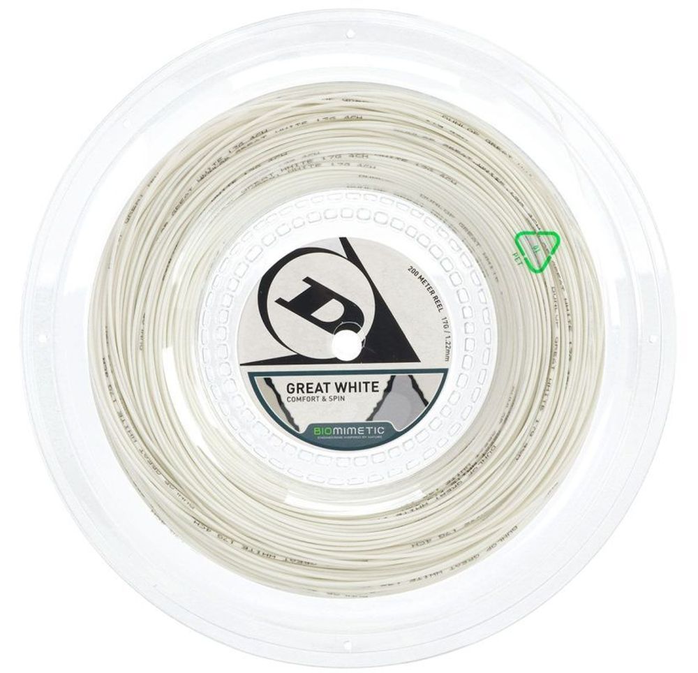 Струны для сквоша Dunlop Biometric Great White (200 m) - white