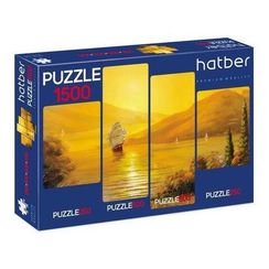 Pazl \ Puzzle ПАЗЛЫ-ИГРА 250+500+500+250 элементов -Морская симфония-