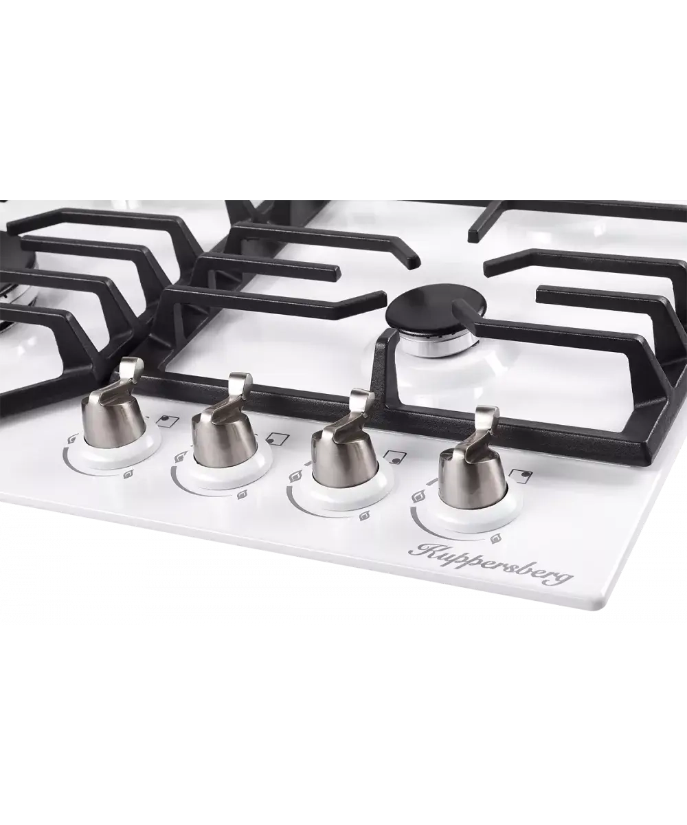 Газовая варочная панель Kuppersberg FS 603 W Silver фото 3