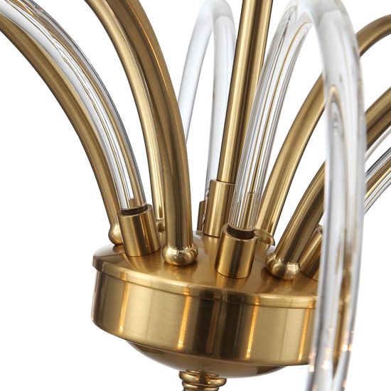 SL1401.303.10 Люстра подвесная ST-Luce Латунь/Латунь, Прозрачный E14 10*40W Luminera