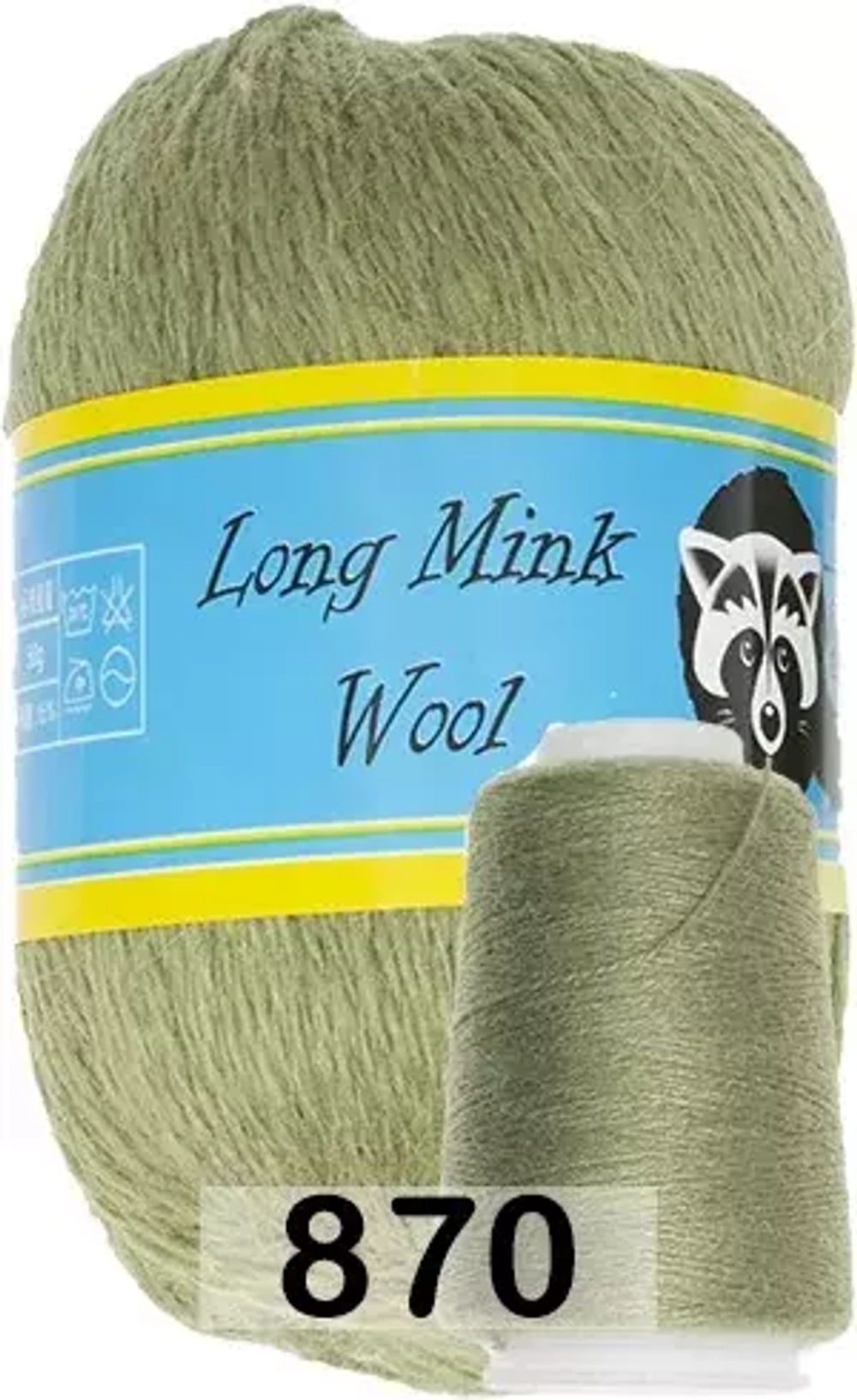 Пух норки Long Mink Wool