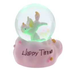 GAEM Фигурка декоративная "Лошадка" в стекл шаре (подсвет, 3xLR41), D4.5 см, L5,5 W5 H7 см, 4в.