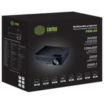 Проектор CACTUS CS-PRM.05B.WXGA-W, LCD, 1280x800, 16:10, 2800 лм, 2000:1, 4,2 кг
