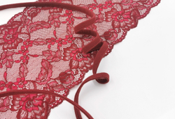 Туннельная лента, 1 шов, с начесом, Arta-F,  гранатово-красный (Арт: TU1-579), м