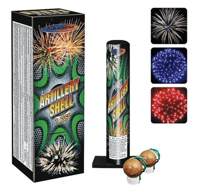 Фестивальные шары "Artillery Shell"  GP2515 к-т6 шт * 1,75"
