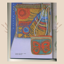 Пряжа и иголка - оригинальная техника рукоделия. Е. Дмитриева-Макерова