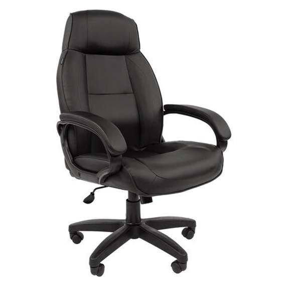 Кресло офисное BRABIX &quot;Formula EX-537&quot;, экокожа, черное, 531388