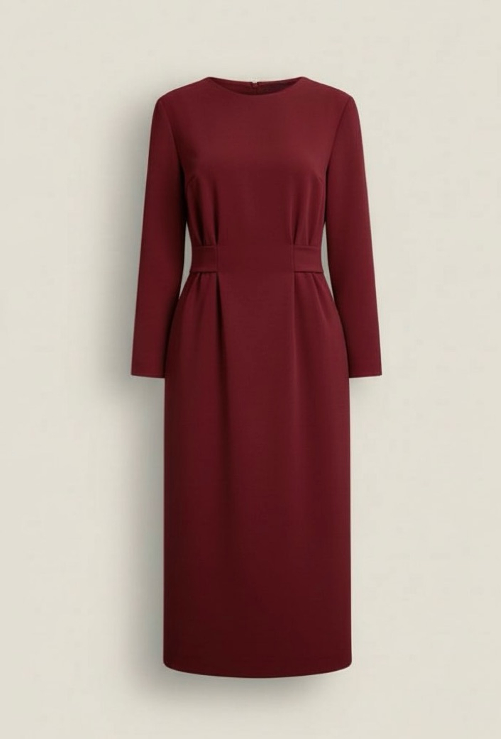 Платье "Идеально село" в винном