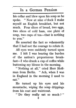 In a German pension | Katherine Mansfield