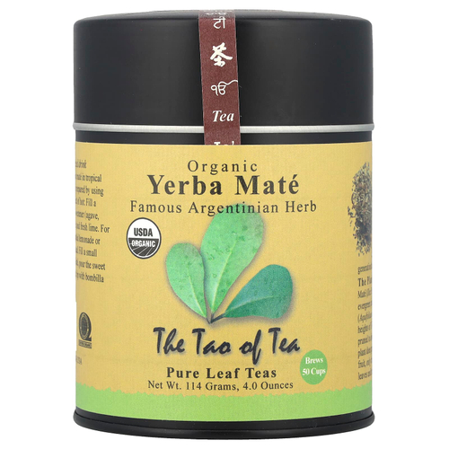 The Tao of Tea, органический йерба мате, 114 г (4 унции)