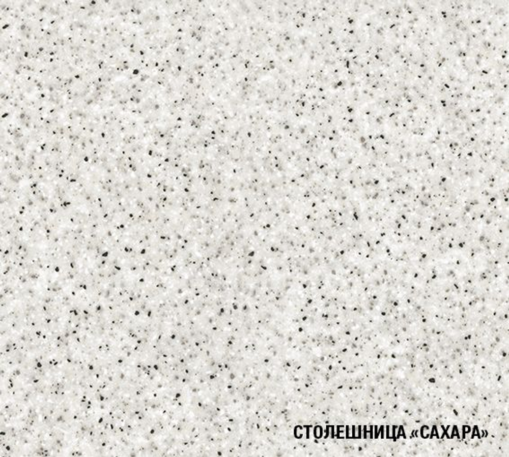 Кухонный гарнитур Алина мини 1000 мм, каркас ЛДСП, фасад ЛДСП; Стекло, Белый/Пайн белый