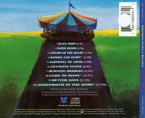 Emerson, Lake & Palmer / Black Moon (CD)