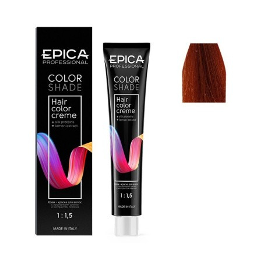 EPICA COLORSHADE 7.4 Крем-краска русый медный, 100 мл