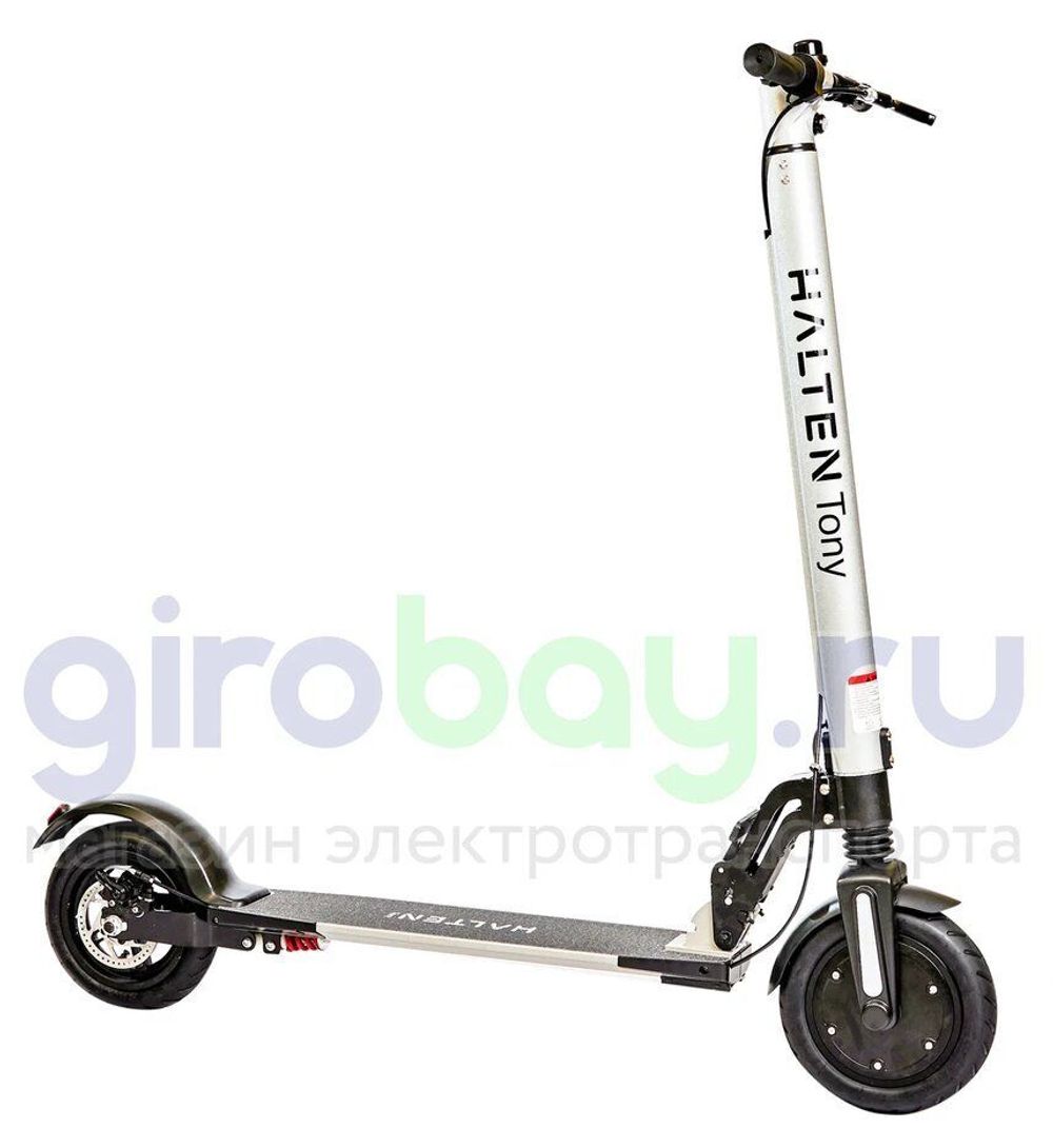 Электросамокат Halten Tony v2 (Серебристый) фото №1