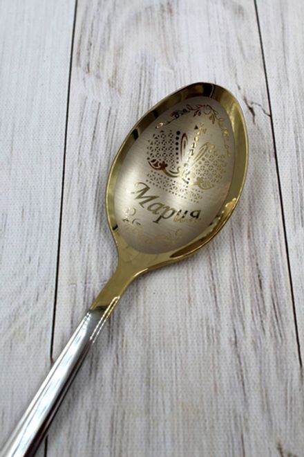 Именная ложка "Корона"