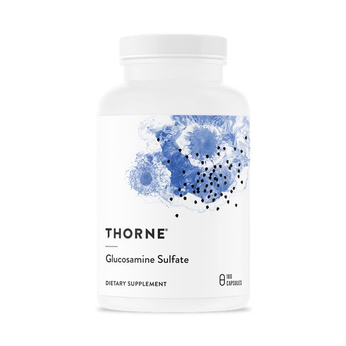 Глюкозамин, Glucosamine Sulfate, Thorne Research, 180 капсул
