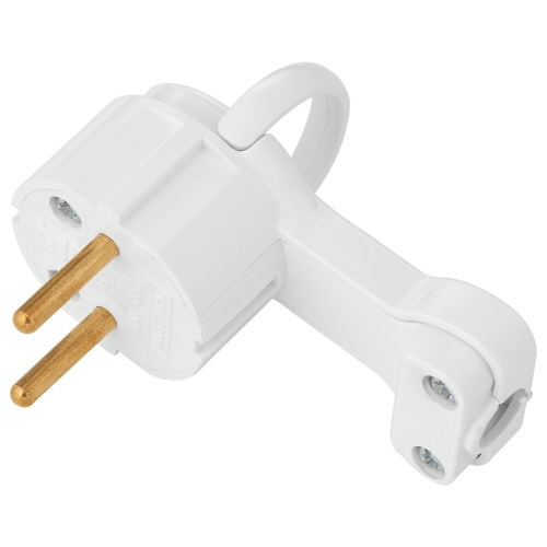 Вилка б/з со скобой плоская 6А В6-060 Bylectrica