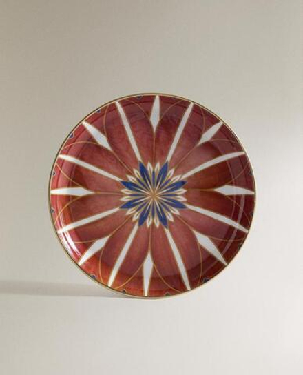 ZARA HOME - MARISA BERENSON ДЕКОРАТИВНЫЙ ПОДНОС, КОРАЛЛОВЫЙ