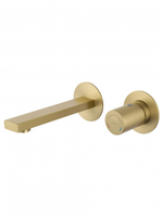 Смеситель для раковины встраиваемый WONZON & WOGHAND, Брашированное золото (WW-105-BG)