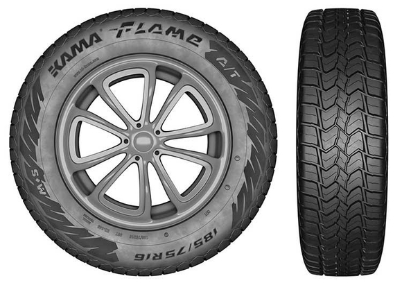 Летняя шина Кама 245 (185/75 R16 97T)