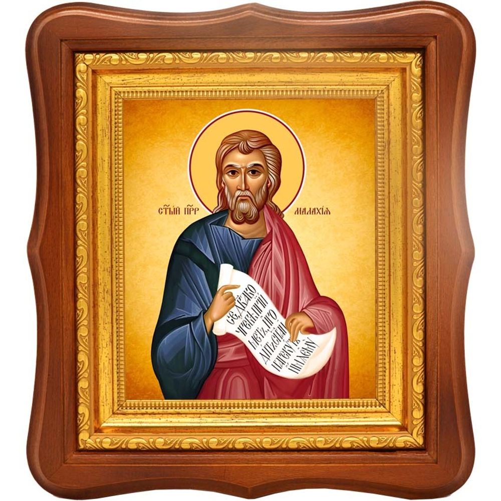 Малахия святой пророк. Икона на холсте.