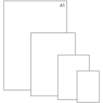 Ватман А1 860*610мм 200 гр/м2 (Комплект 5шт.)