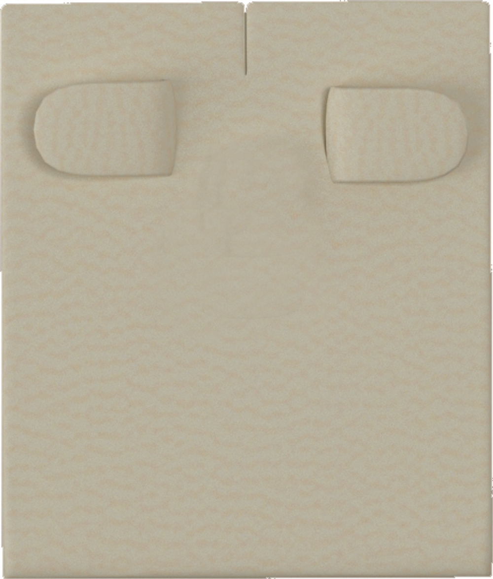 Вкладыш 09/наклонный/для серег/2 язычка/прорезь для нитки