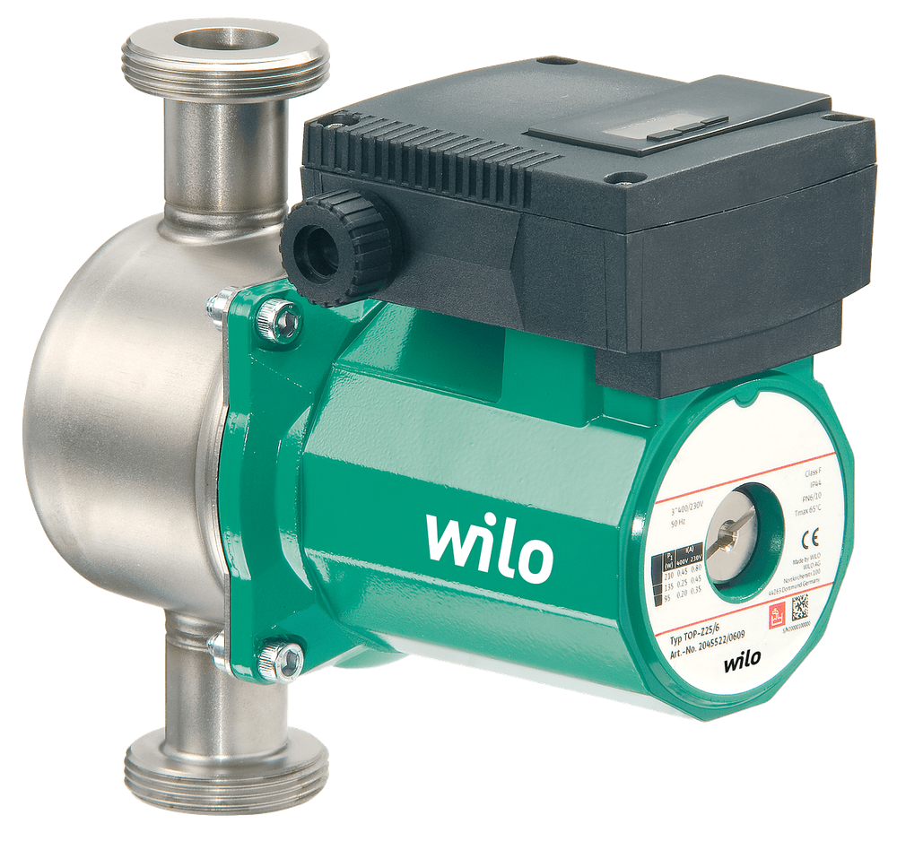 Насос циркуляционный Wilo TOP-Z 25/6 DM PN6/10 (3х380В; 0,10кВт)