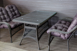 Комплект мебели из искусственного ротанга Мэдисон НЬЮ (Medison NEW) Сompany Set  с подушками на сидение и спинку