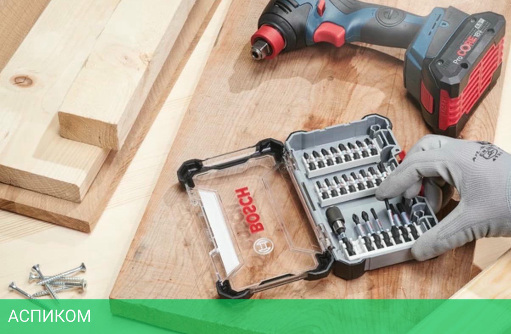 Набор ударных бит и сверл Bosch Impact Control Hex-9 Ceramic 2.608.577.145