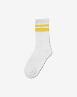 Носки SK Sporty белые / желтые