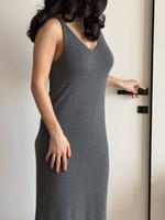 Платье NARINA, серый меланж