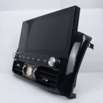 Магнитола для Lexus GX470 J120, Toyota Land Cruiser Prado 120 (климат на большом экране) - Carmedia ZH-T1214H монитор 12.3" на Android 12, 8Гб+128Гб, CarPlay, 4G SIM-слот