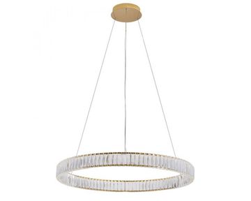 Подвес 59W 3100K - 4000K 8242N/80 gold золото CRYSTAL Newport