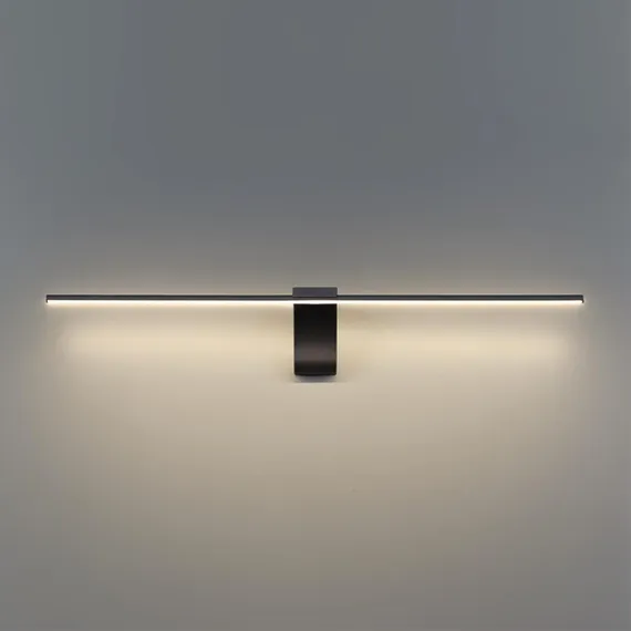 7069/8WL HIGHTECH ODL25 693 Настенный светильник черный/металл/акрил IP20 LED 8W 3500K 220V TINY