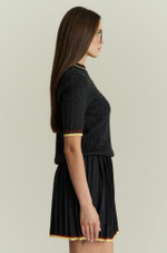 Джемпер с коротким рукавом GIA